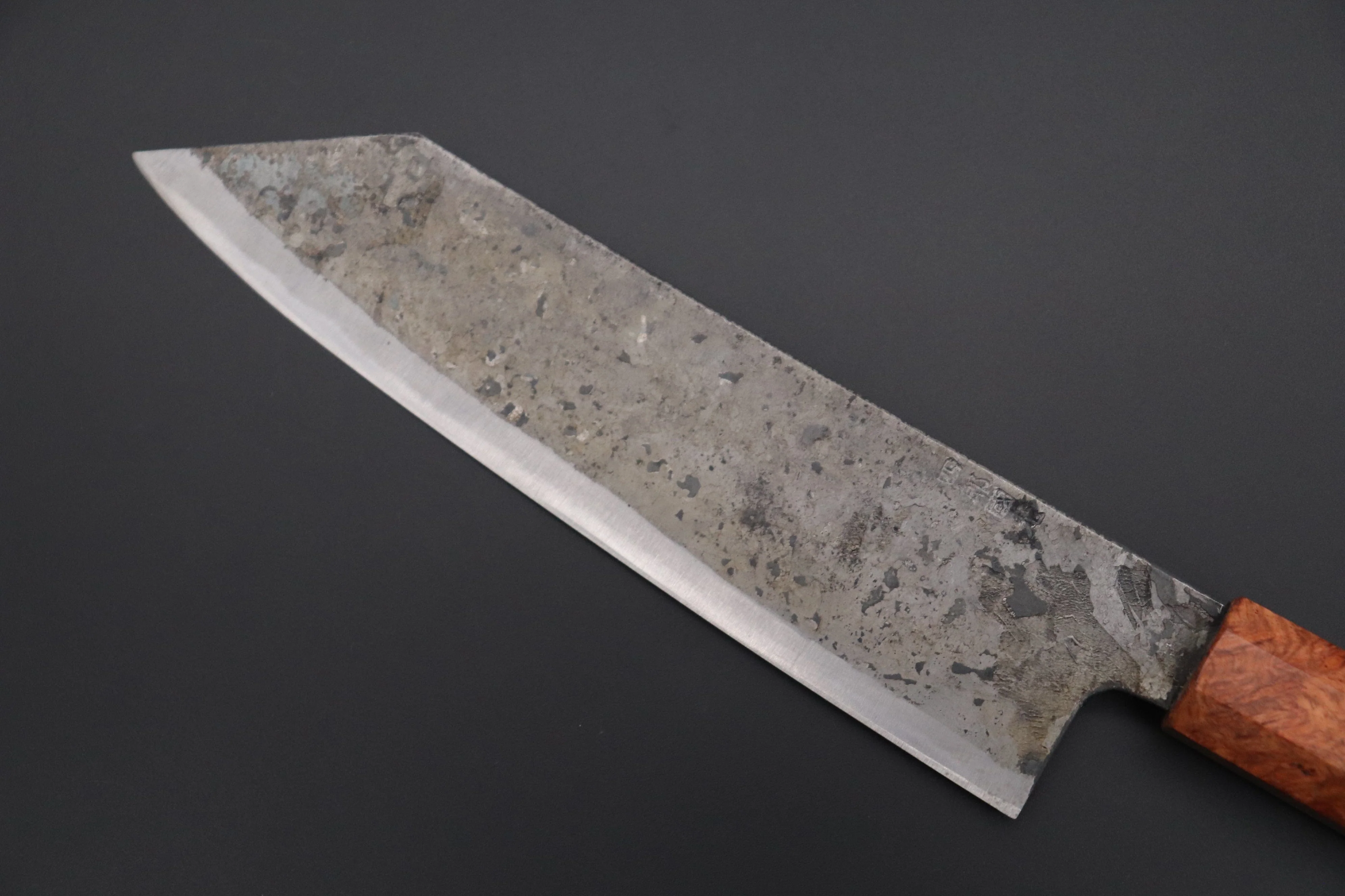 Shirou-Kunimitsu White Steel No.2 Kurouchi Series Special Edition SK-4SP51 Bunka 190mm (7.4 Inch) - Image 2