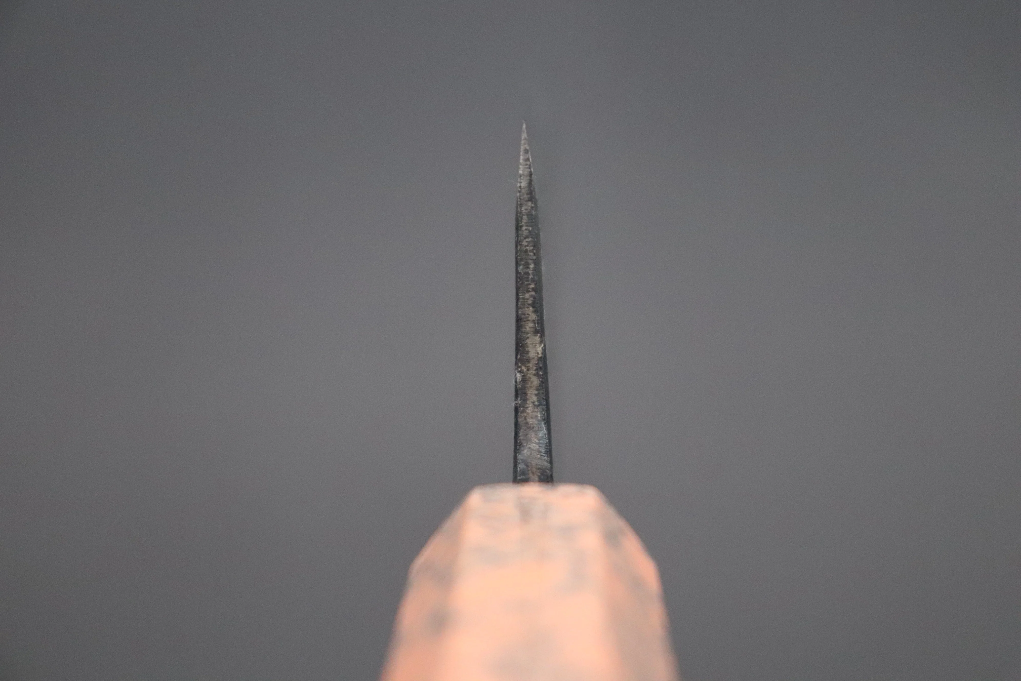 Shirou-Kunimitsu White Steel No.2 Kurouchi Series Special Edition SK-5SP32 Wa Gyuto 210mm (8.2 Inch) - Image 4