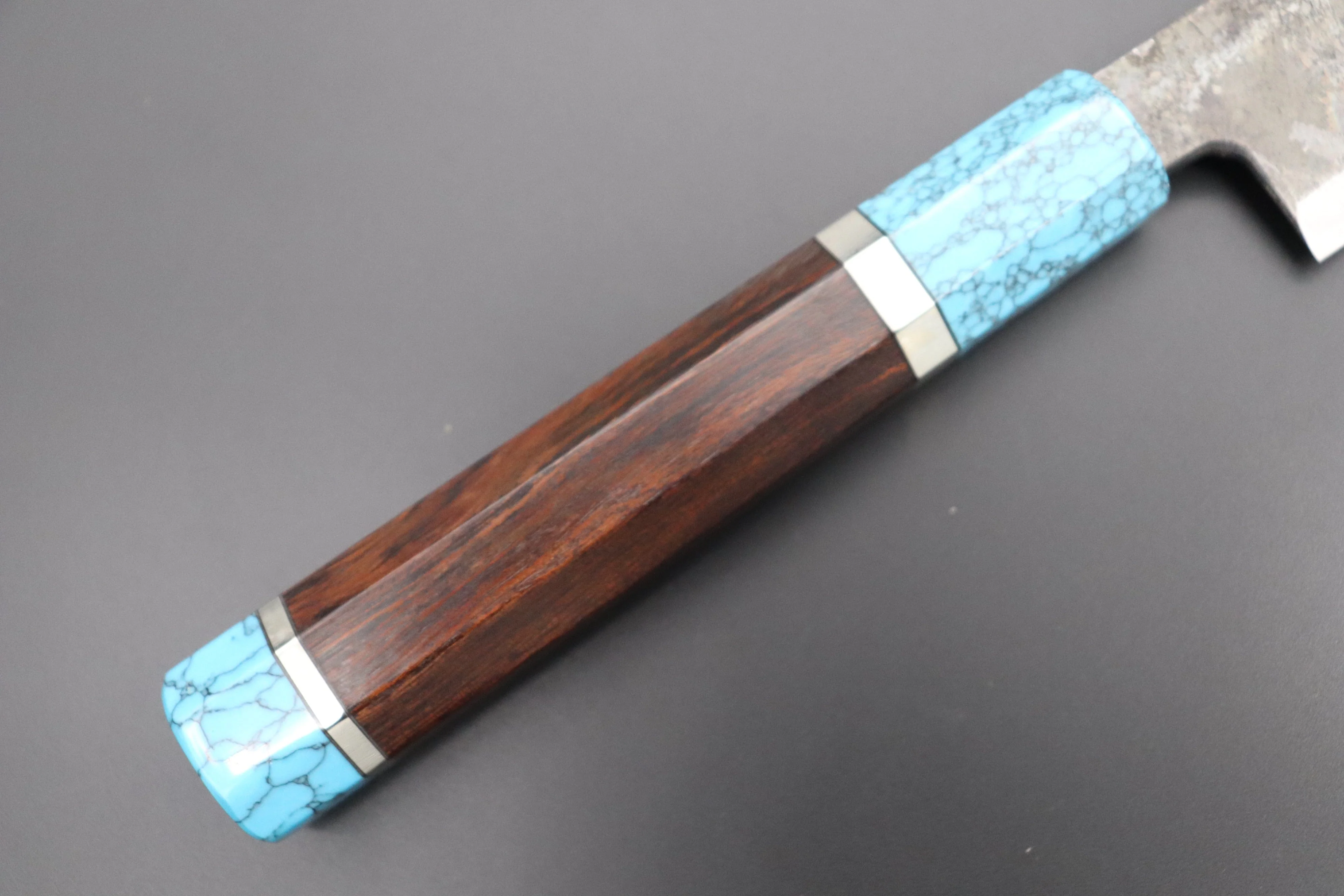 Shirou-Kunimitsu White Steel No.2 Kurouchi Series Special Edition SK-7SP22 Wa Sujihiki 270mm (10.6 Inch) - Image 7