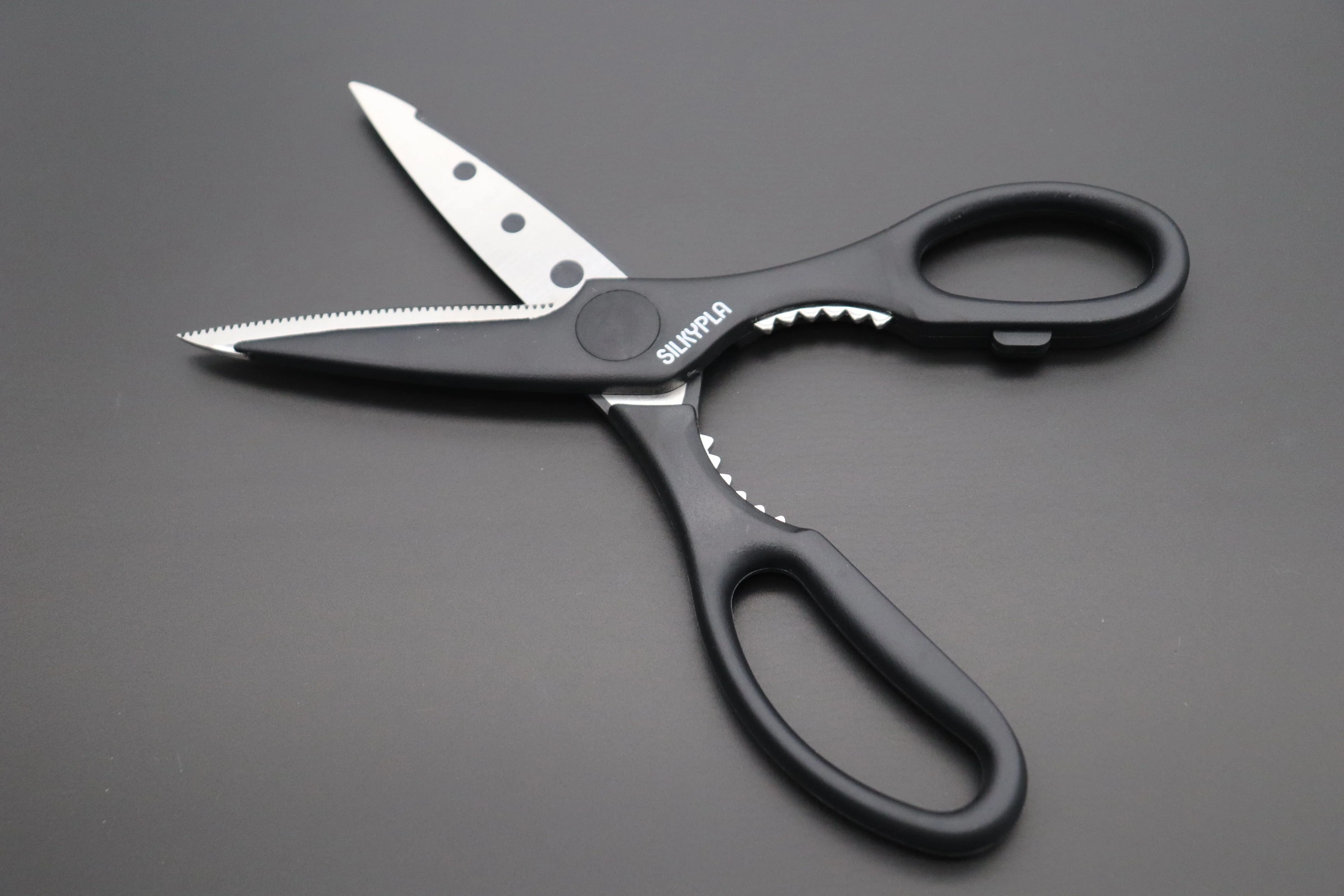 SILKY Cooking Partner "MR.BLACK" Kitchen Shears - Image 2