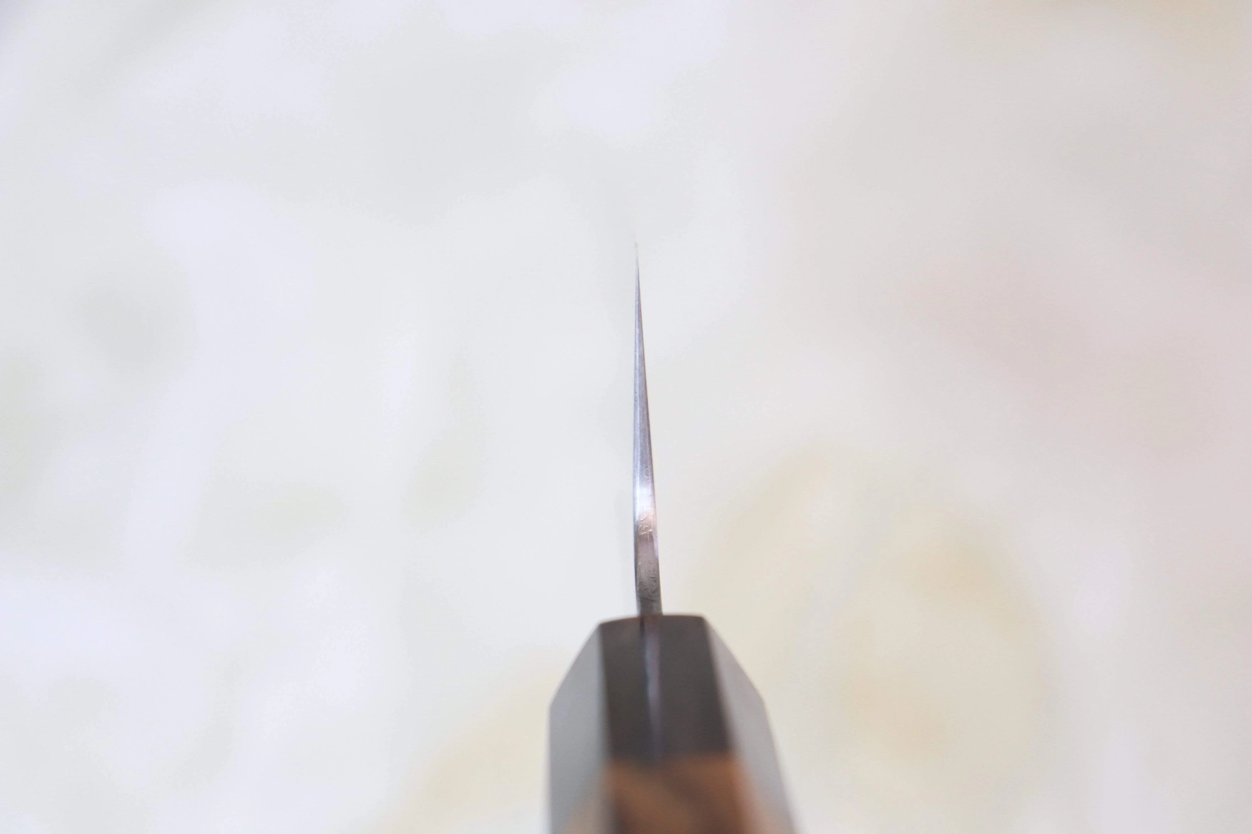 Sukenari R-2 Clad Wa Series Kiritsuke (210 to 270mm, 3 sizes, Octagon Shaped Bocote Wood Handle) - Image 5