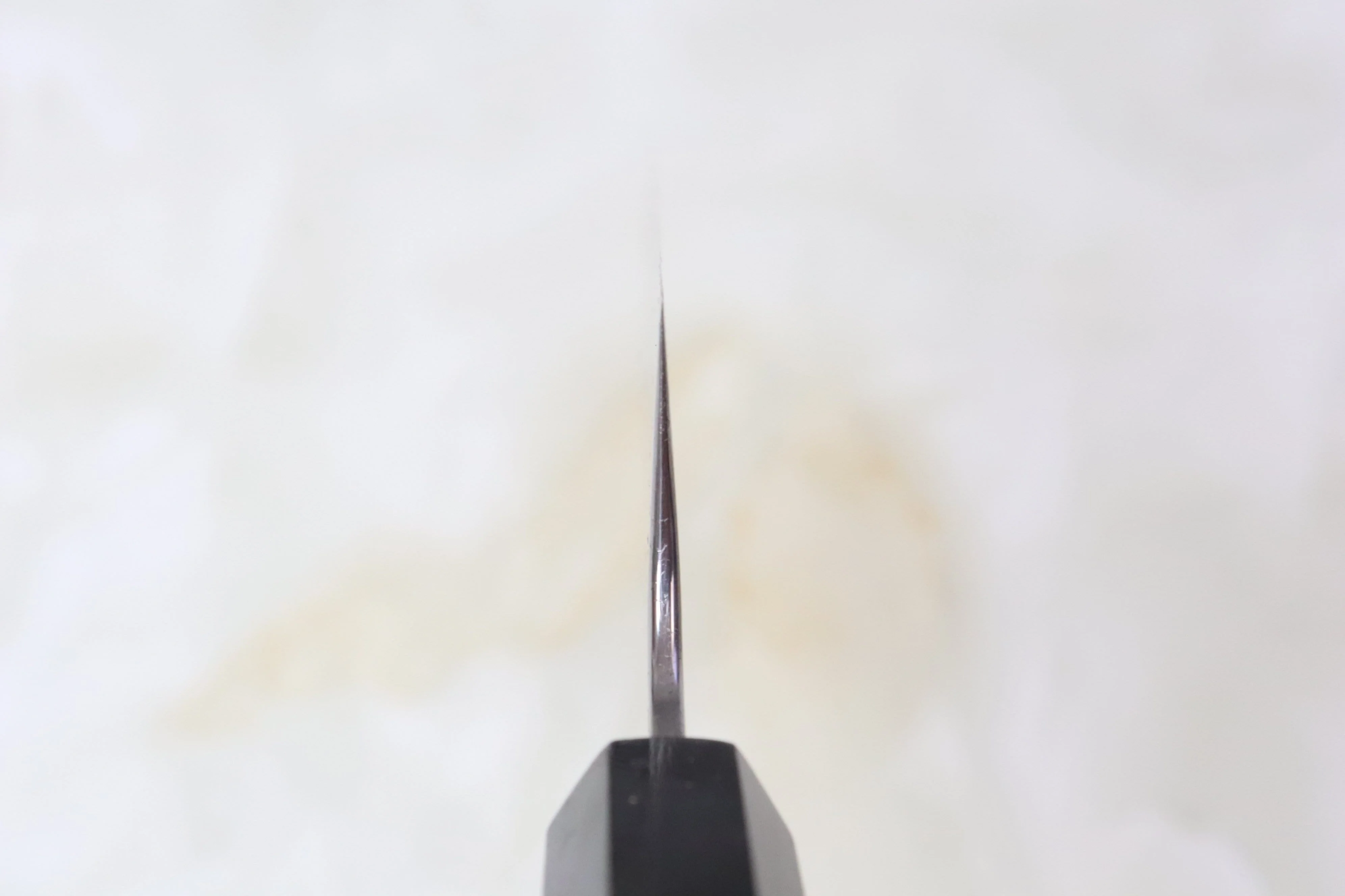 Sukenari ZDP-189 Nickel Damascus Kiritsuke (210mm to 270mm, 3 sizes, Octagonal Bocote Wood Handle)) - Image 4