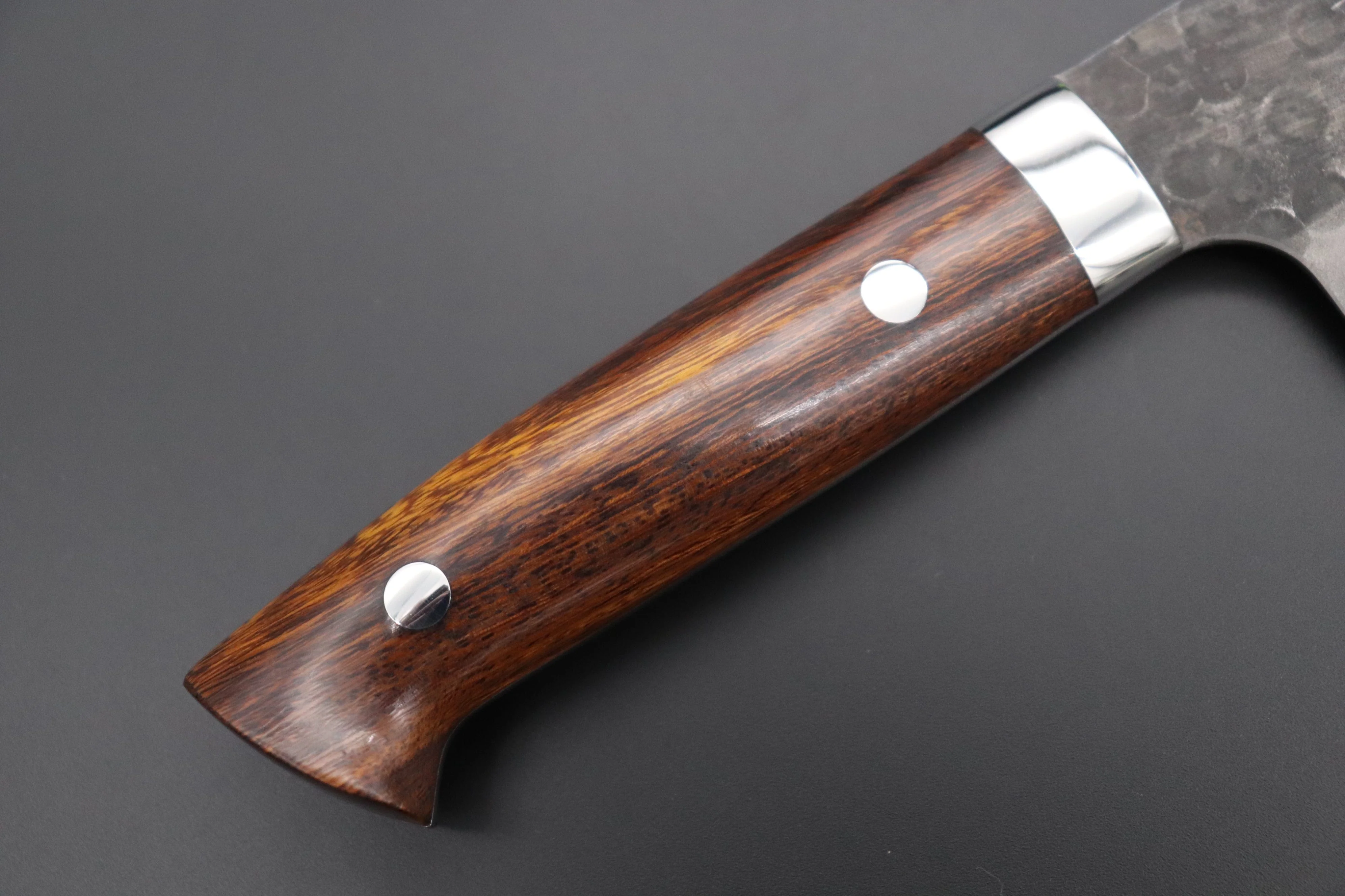 Takeshi Saji Aogami Super Custom Series ASBI-3B Bunka 175mm (6.8 inch, Ironwood Handle) - Image 3