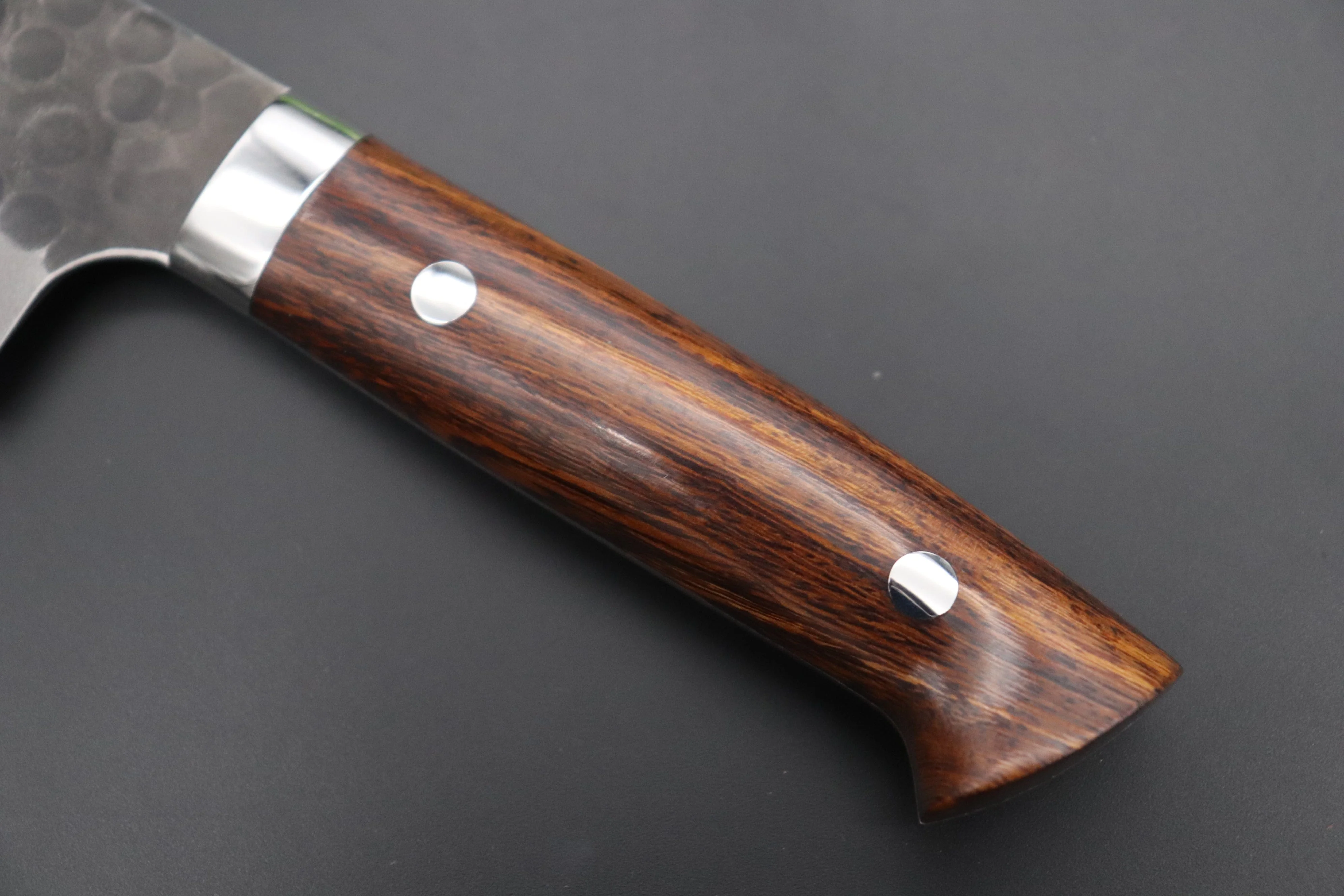 Takeshi Saji Aogami Super Custom Series ASBI-3B Bunka 175mm (6.8 inch, Ironwood Handle) - Image 6