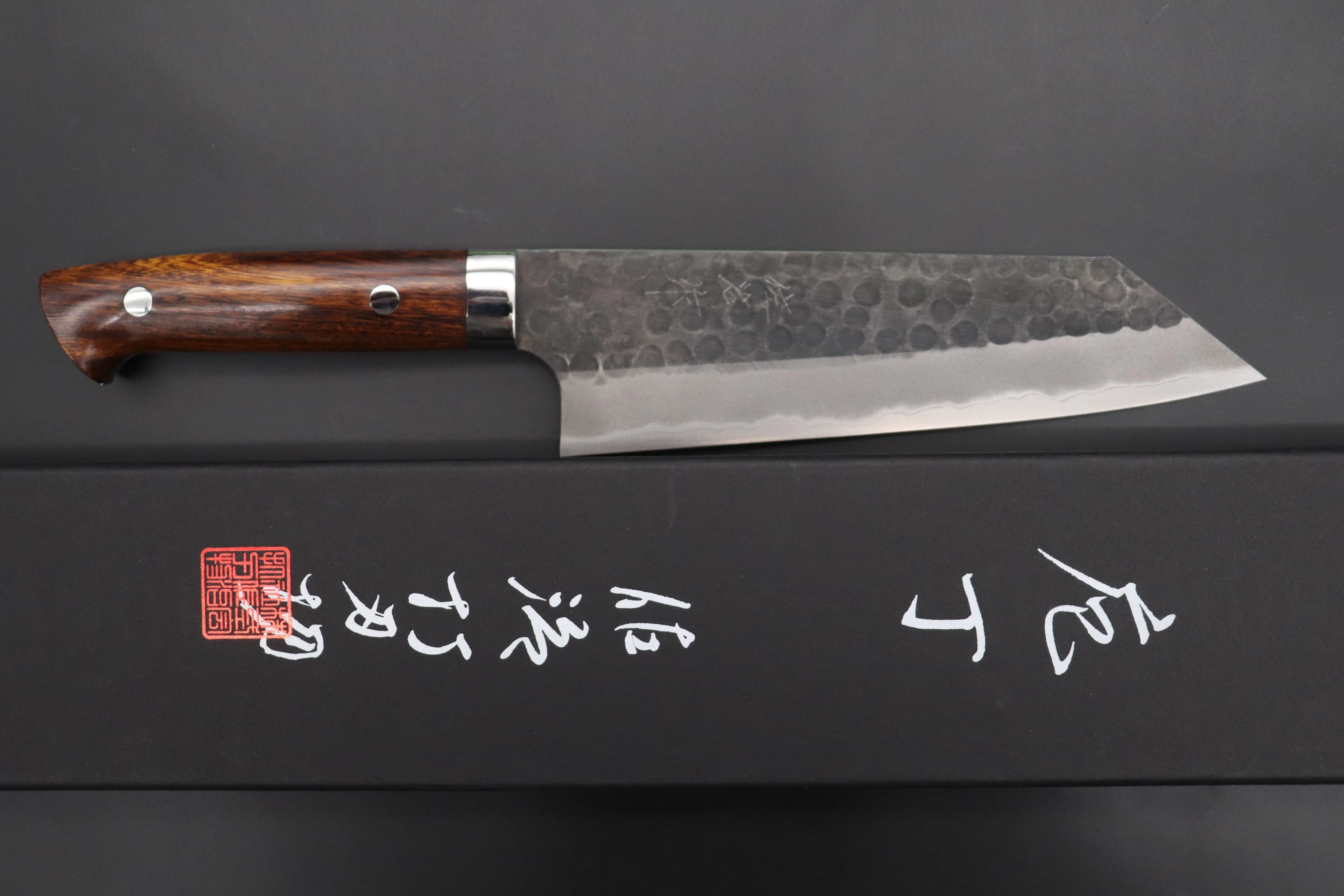 Takeshi Saji Aogami Super Custom Series ASBI-3B Bunka 175mm (6.8 inch, Ironwood Handle) - Image 7