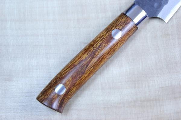 Takeshi Saji Aogami Super Custom Series Paring 90mm (3.5 inch, Ironwood Handle) - Image 3