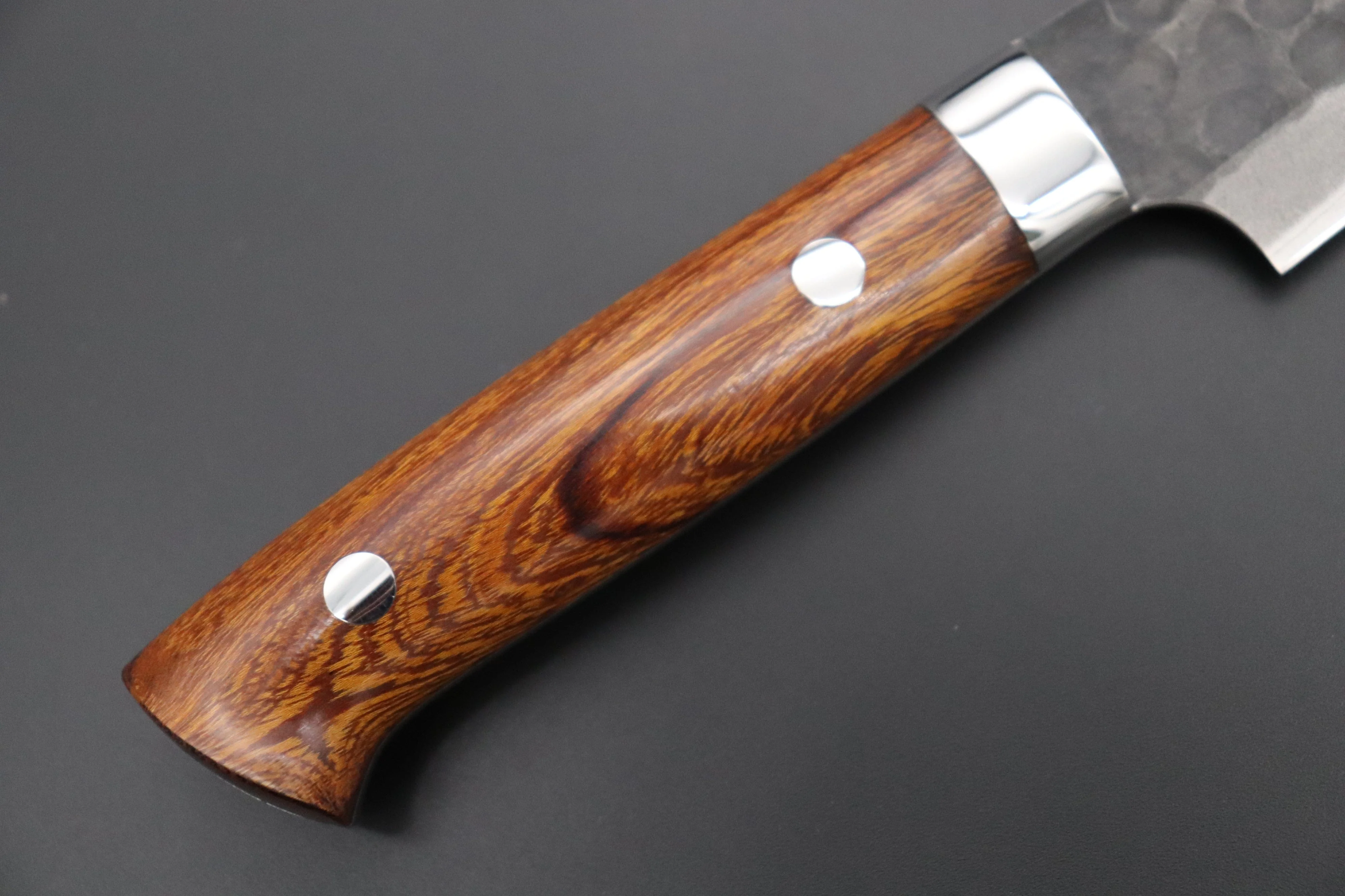 Takeshi Saji Aogami Super Custom Series Petty (135mm and 150mm, 2 Sizes, Irownwood Handle) - Image 8