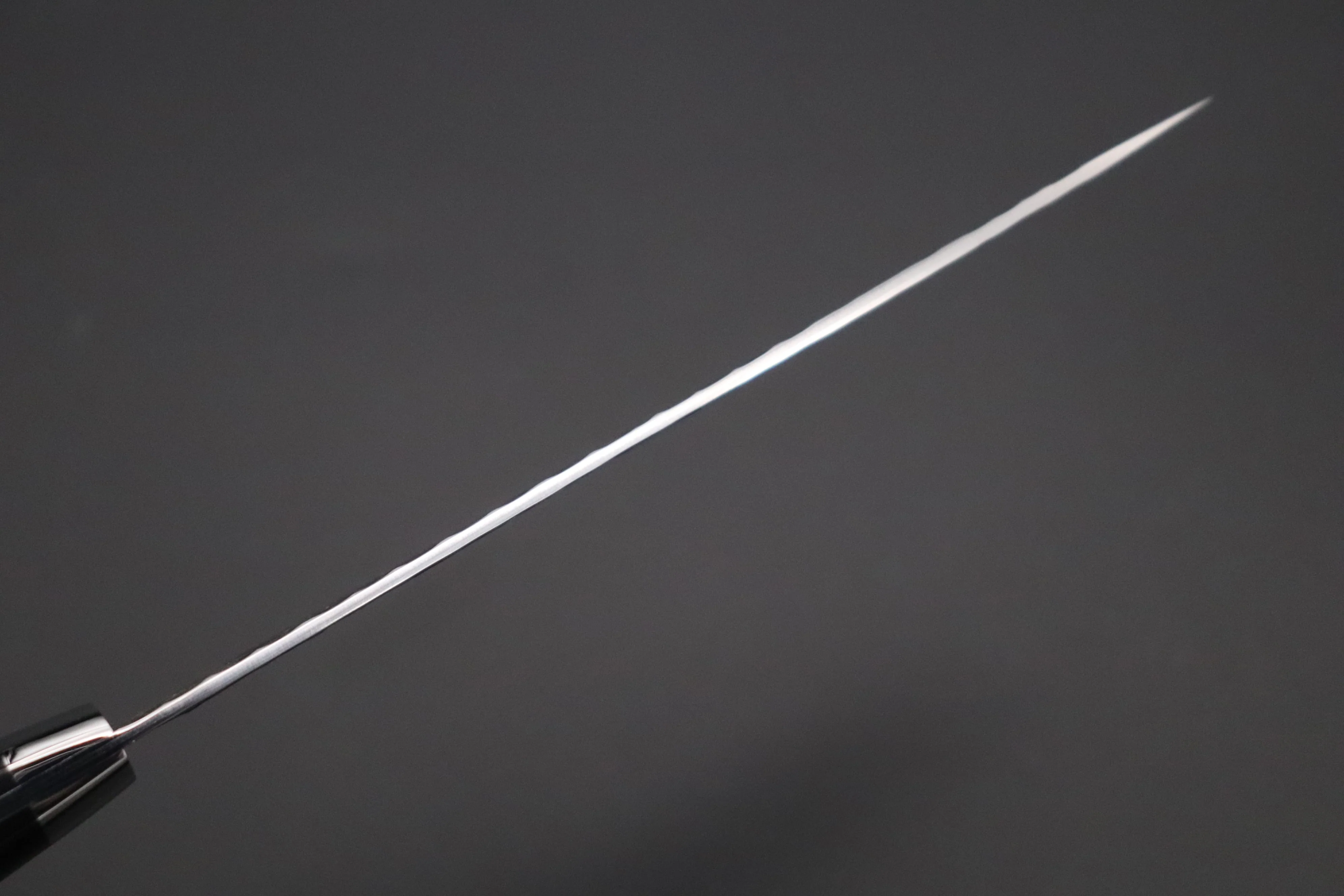 Takeshi Saji Aogami Super Custom Series Petty (130mm and 150mm, Linen Micarta Handle) - Image 5