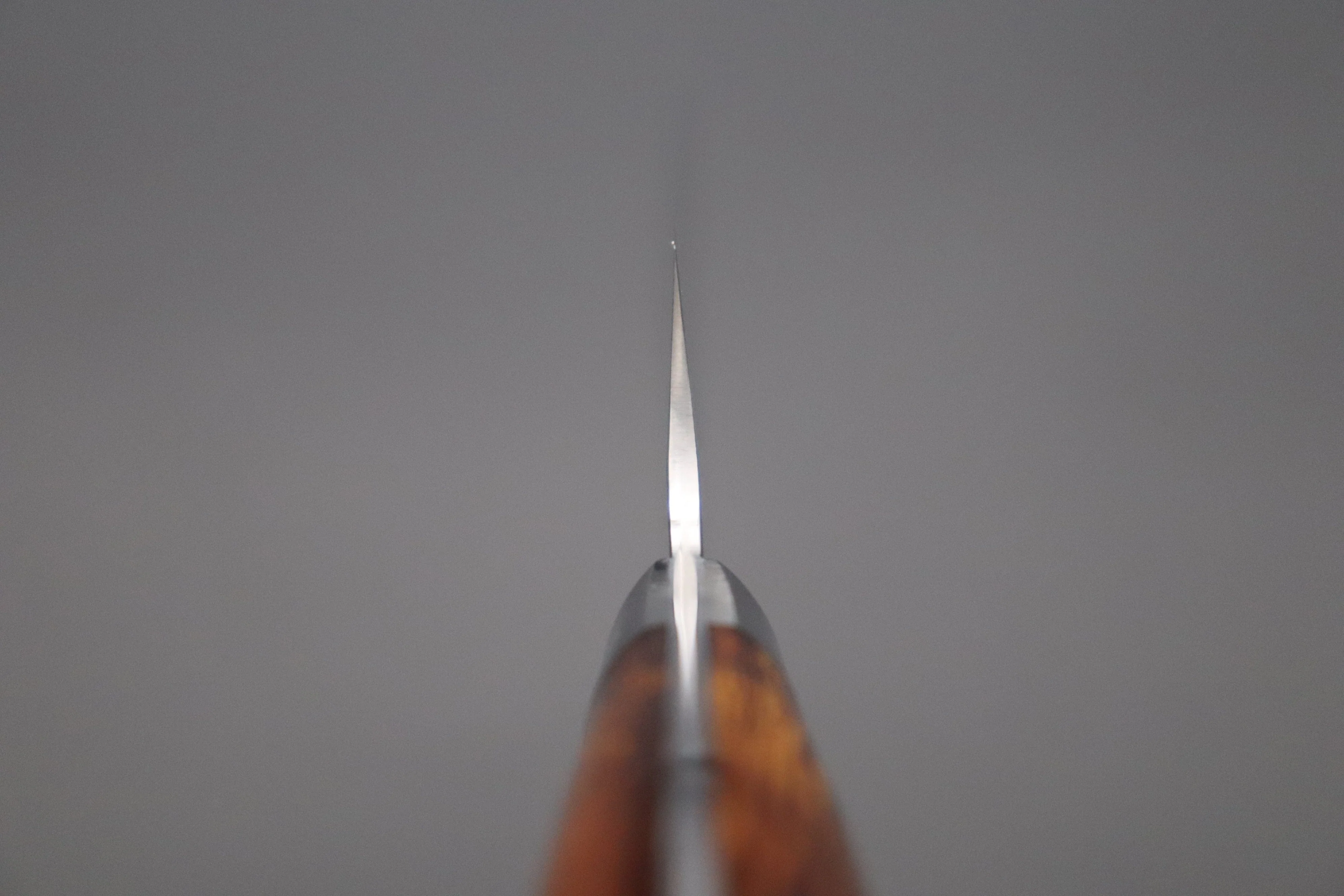 Takeshi Saji SRS-13 Hammer Forged, Custom Handmade Handle Series "Designed By Nomura" Petty 135mm (5.3 inch, Ironwood Handle) - Image 4