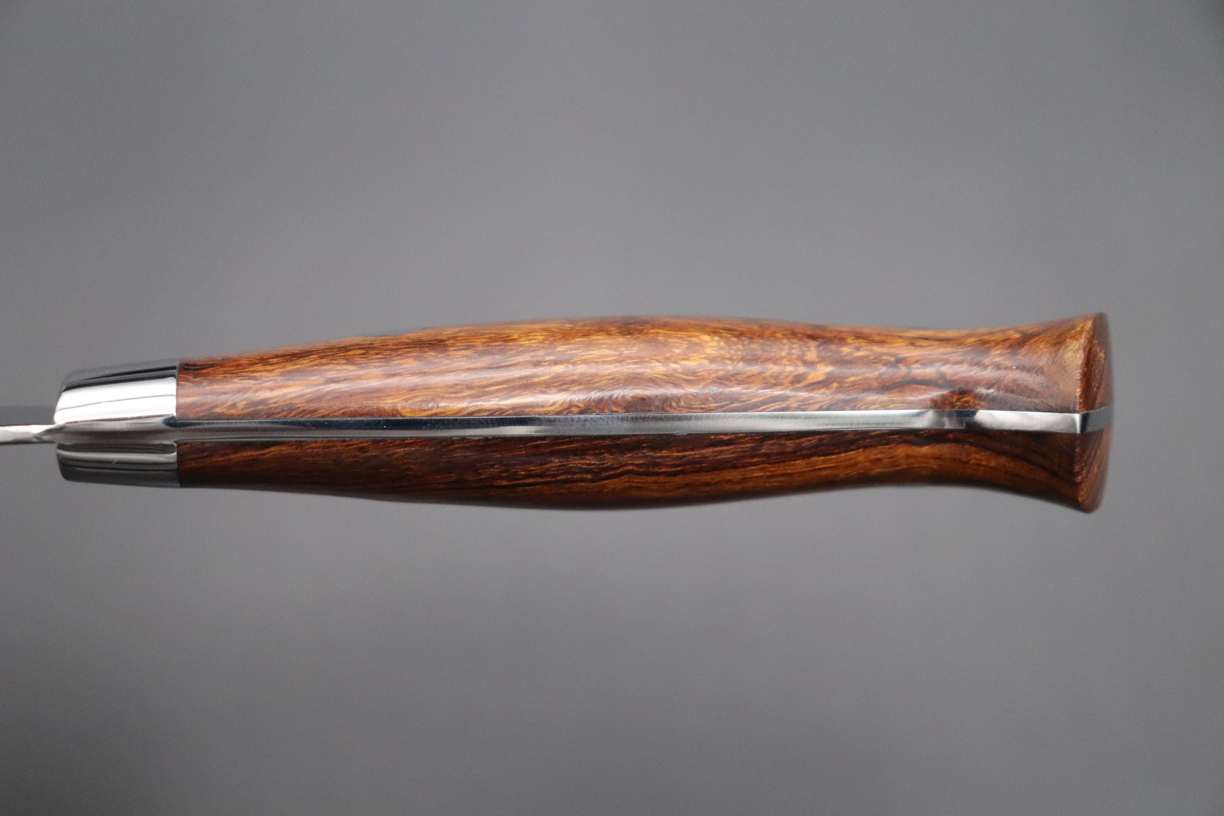 Takeshi Saji SRS-13 Hammer Forged, Custom Handmade Handle Series Bunka 170mm (6.6 inch, Ironwood Handle) - Image 8