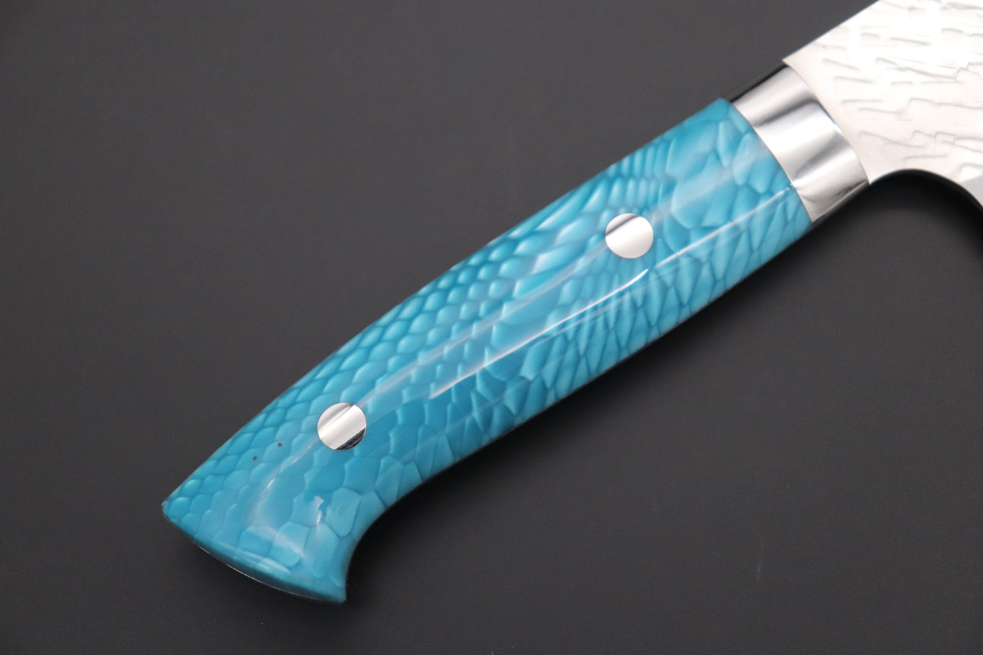 Takeshi Saji SUMMIT ― Limited Edition Custom Series SMT-1030 STRIX SAN-MAI Custom Hammered Bunka 175mm (6.8 Inch) - Image 3