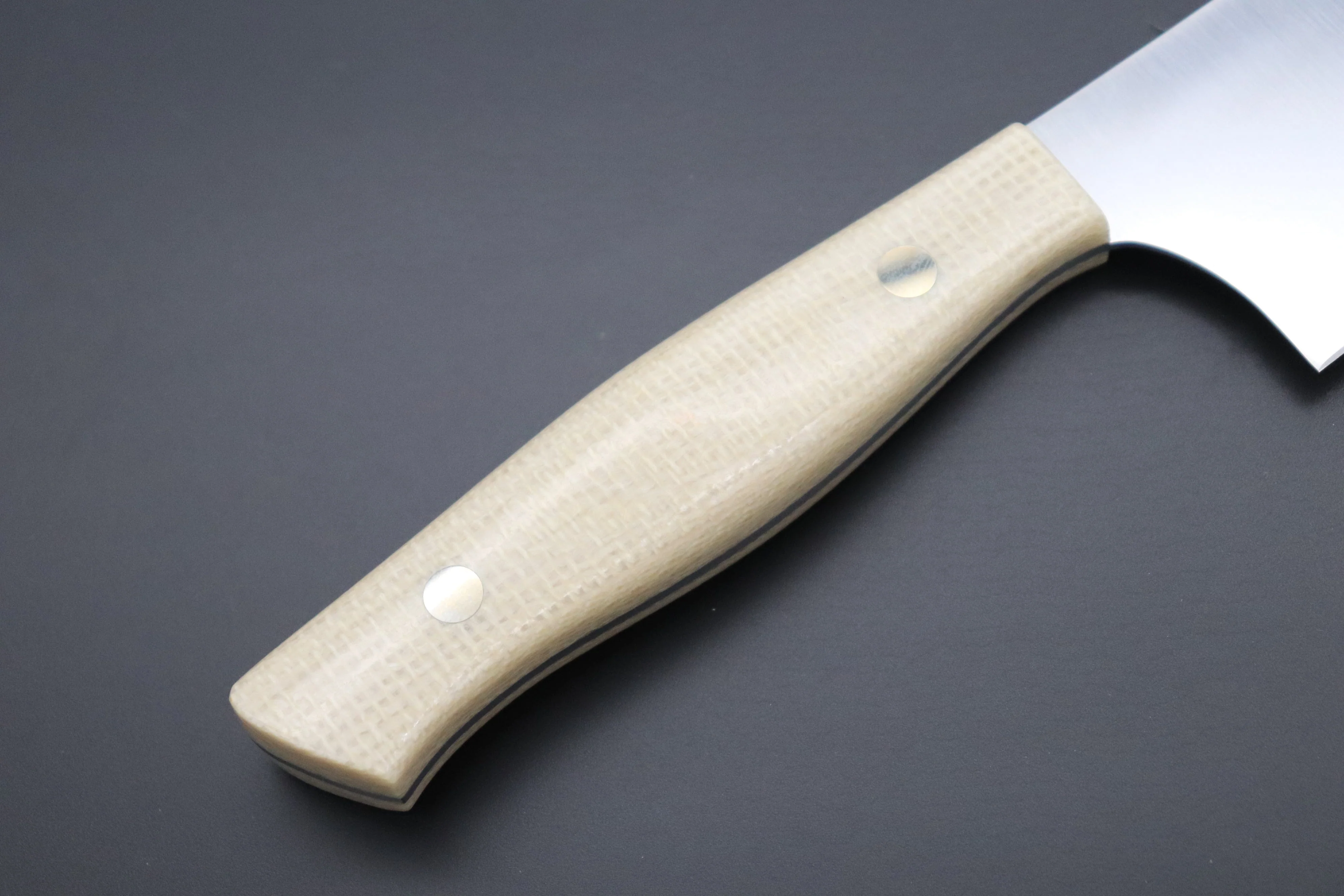 Toshiyuki Takahashi Custom Kitchen Knife TT-15 Santoku 175mm (6.8 inch) - Image 7